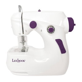 Lexibook SW200 Machine à Coudre Électrique avec Pédale et 5 Projets Créatifs +8 Ans