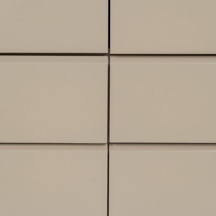 BigBuy Home Buffet NECTO Orange Taupe Fer Bois MDF