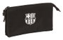 Safta Portatodo Triple F.C. Barcelona Noir Petite 22 x 12 x 3 cm pour Fille - Produit en espagnol