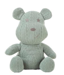 Creaciones Llopis - Peluche Ours Lapin Chien 32 cm - Lot de 3 Animaux - Polyester - Jouet enfant dès 3 ans