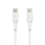 Belkin CAB003BT1MWH Câble USB-C vers USB-C Boost Charge 1 m Blanc