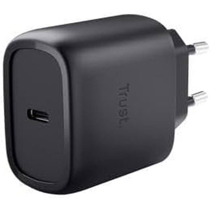 Trust Chargeur mural 25521 Noir 45 W USB-C avec câble 2m