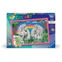 Ravensburger 25849 CreArt Kids - Kit de Peinture par Numéros 'Au Pays des Licornes', 31x21 cm avec Cadre, Pinceau et 18 Peintures, À Partir de 9 Ans