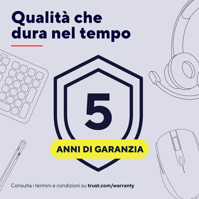 Casque Trust 25462 Noir