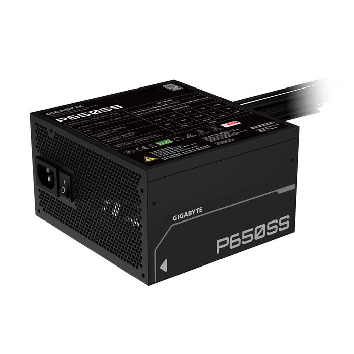 Gigabyte GP-P650SS Alimentation PC 650W 80+ Silver ATX 3.0 Gigabyte GP-P650SS Alimentation PC 650W 80+ Silver ATX 3.0