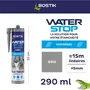 Bostik Waterstop - Cartouche 290 ml - Membrane d'étanchéité multi-travaux haute performance pour réparer fuites et fissures - Gris