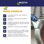 Bostik Waterstop Membrane d'étanchéité Gris 290 ml