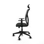 Piqueras Y Crespo Motilla - Chaise de bureau ergonomique Sincro/Traslack, Noir/Gris