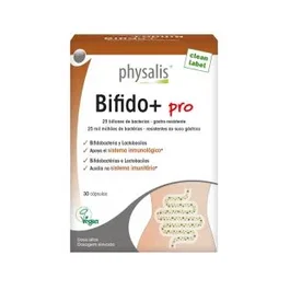 PHYSALIS Bifido+ Pro 30 gélules - Probiotiques vegan avec vitamine D3, système immunitaire et digestif