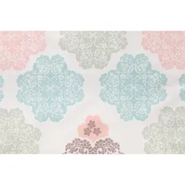 Housse de couette King 220x240 cm avec 2 taies d'oreiller 60x60 cm - Parure de lit en coton et polyester - Turquoise - 120 fils - Lavable en machine