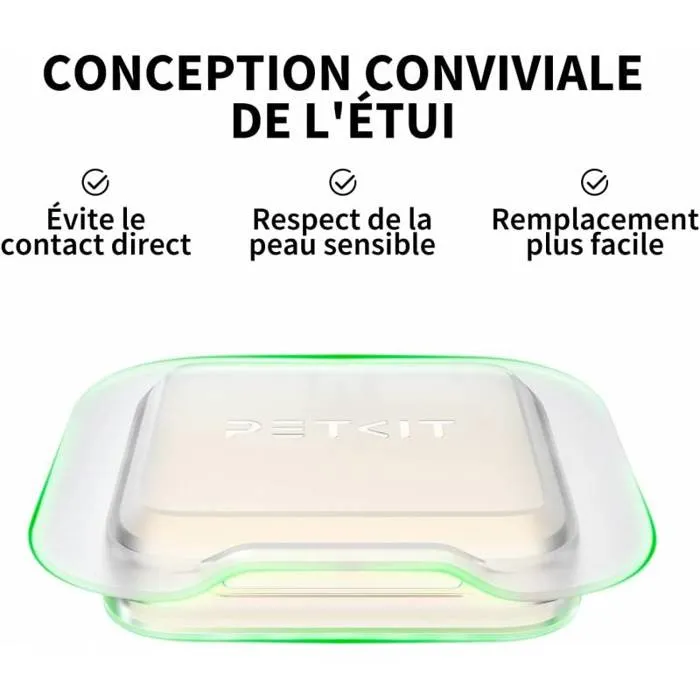 Petkit Lot de 3 désodorisants N50 2.0 pour Litière Automatique PuraMax 2 - Neutralise les Odeurs, Durée 1 Mois