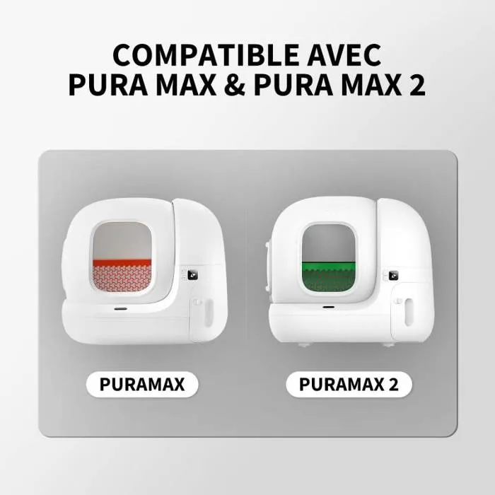 Petkit Lot de 3 désodorisants N50 2.0 pour Litière Automatique PuraMax 2 - Neutralise les Odeurs, Durée 1 Mois