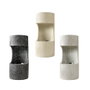 Lumineo Fontaine cylindrique avec jardinière intérieur extérieur IP44 couleurs assorties Ø16 x 35 cm