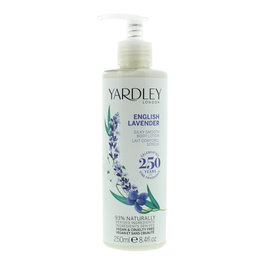 Yardley English Lavender Lait corporel hydratant pour femme 250 ml