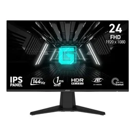 MSI Moniteur PC Gamer 23.8 pouces (60.45 cm) FHD IPS 144Hz 1ms G-Sync Compatible HDR Ready - G242L E14
