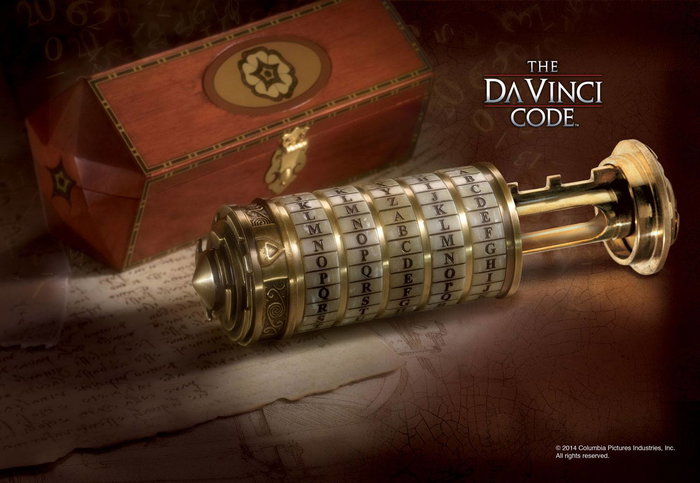 Da Vinci Code réplique 1/1 Cryptex Da Vinci Code réplique 1/1 Cryptex