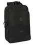 Safta Mochila Portatil Sac à dos Ordinateur Portable 15.6" + Tablet + USB Real Madrid Premium 29 x 44 x 15 cm Noir