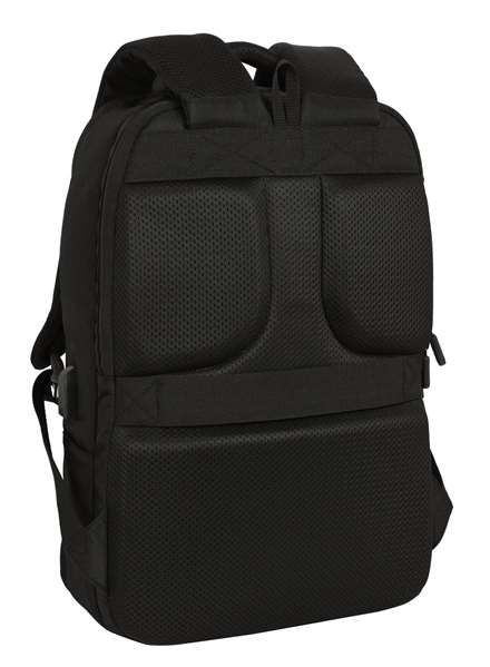 Safta Mochila Portatil Sac à dos Ordinateur Portable 15.6" + Tablet + USB Real Madrid Premium 29 x 44 x 15 cm Noir Safta Mochila Portatil Sac à dos Ordinateur Portable 15.6" + Tablet + USB Real Madrid Premium 29 x 44 x 15 cm Noir