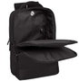 Safta Mochila Portatil Sac à dos Ordinateur Portable 15.6" + Tablet + USB Real Madrid Premium 29 x 44 x 15 cm Noir