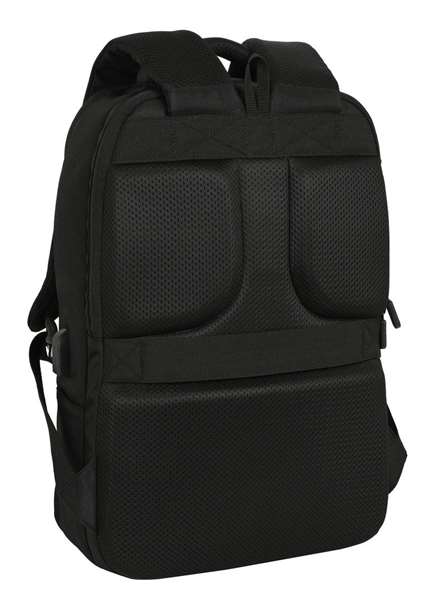 Safta Mochila Portatil Sac à dos Ordinateur Portable 15.6" + Tablet + USB Real Madrid Premium 29 x 44 x 15 cm Noir Safta Mochila Portatil Sac à dos Ordinateur Portable 15.6" + Tablet + USB Real Madrid Premium 29 x 44 x 15 cm Noir