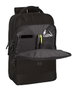 Safta Mochila Portatil Sac à dos Ordinateur Portable 15.6" + Tablet + USB Real Madrid Premium 29 x 44 x 15 cm Noir