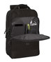 Safta Mochila Portatil Sac à dos Ordinateur Portable 15.6" + Tablet + USB Real Madrid Premium 29 x 44 x 15 cm Noir