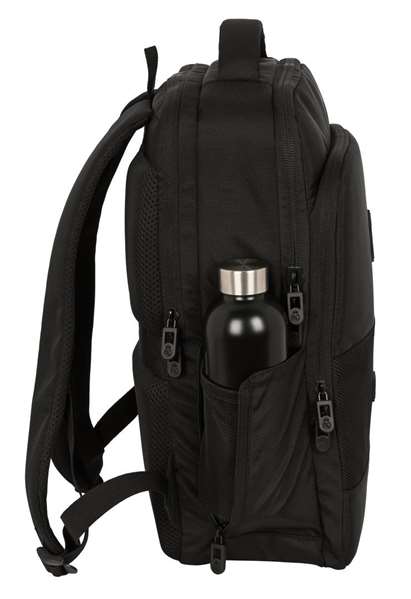 Safta Mochila Portatil Sac à dos Ordinateur Portable 15.6" + Tablet + USB Real Madrid Premium 29 x 44 x 15 cm Noir Safta Mochila Portatil Sac à dos Ordinateur Portable 15.6" + Tablet + USB Real Madrid Premium 29 x 44 x 15 cm Noir