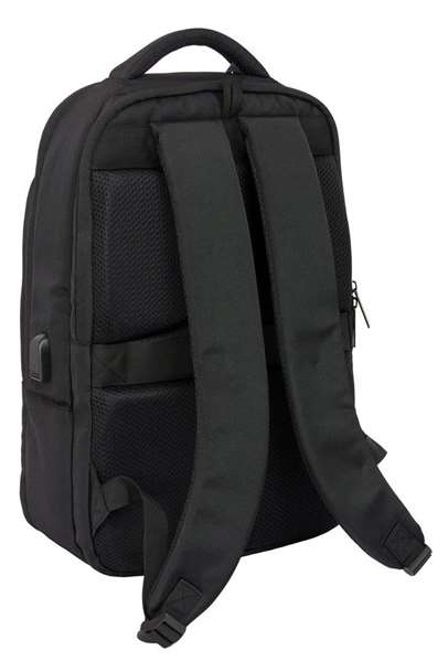 Safta Mochila Portatil Sac à dos Ordinateur Portable 15.6" + Tablet + USB Real Madrid Premium 29 x 44 x 15 cm Noir Safta Mochila Portatil Sac à dos Ordinateur Portable 15.6" + Tablet + USB Real Madrid Premium 29 x 44 x 15 cm Noir