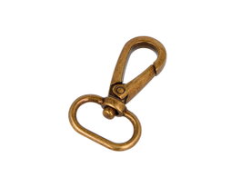 Innspiro Mousqueton à Anneau Oval en Zamak Or Vieil 20,50 mm (Lot de 5)