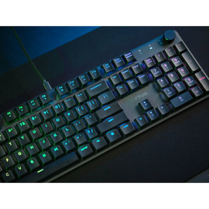 Trust GXT 866 TORIX Clavier mécanique Noir QWERTY US Trust GXT 866 TORIX Clavier mécanique Noir QWERTY US