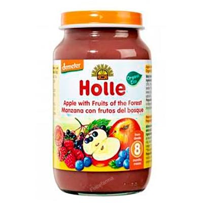 HOLLE Potito Fruits des bois et Pomme 8 mois 190g HOLLE Potito Fruits des bois et Pomme 8 mois 190g