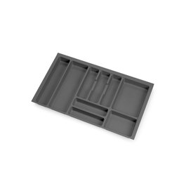Emuca Range-couverts Optima Vertex/Concept Gris anthracite