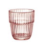 Bormioli Rocco 6 Verres Bas Barshine 30 cL Orange en Verre Trempé Résistant et Écologique, Empilables, Compatibles Micro-ondes et Réfrigérateur