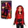 MATTEL Disney Descendants Poupée Chanteuse Red Hwt96 - Langues: Anglais, Français, Allemand, Italien, Portugais, Espagnol - Inspirée du film Descendants 4 - À partir de 4 ans
