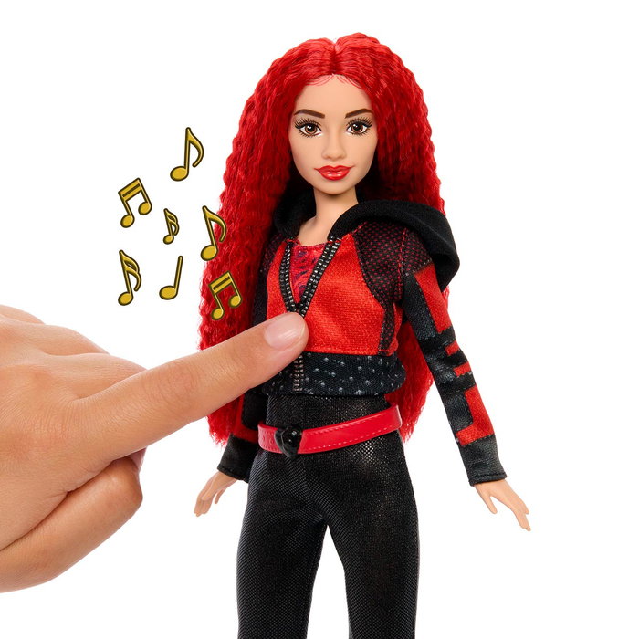 MATTEL Disney Descendants Poupée Chanteuse Red Hwt96 - Langues: Anglais, Français, Allemand, Italien, Portugais, Espagnol - Inspirée du film Descendants 4 - À partir de 4 ans MATTEL Disney Descendants Poupée Chanteuse Red Hwt96 - Langues: Anglais, Français, Allemand, Italien, Portugais, Espagnol - Inspirée du film Descendants 4 - À partir de 4 ans