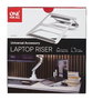 One For All DM0050 Élévateur Universel pour Laptop avec Support Pliable et Coussinets en Silicone pour Refroidissement et Sécurité