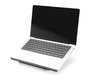 One For All DM0050 Élévateur Universel pour Laptop avec Support Pliable et Coussinets en Silicone pour Refroidissement et Sécurité