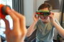 Bizak - Juego Lasershoot, jeu de bataille laser avec masque et effets sonores et lumineux - AAA - Langue : espagnol