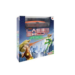 Bizak - Juego Lasershoot, jeu de bataille laser avec masque et effets sonores et lumineux - AAA - Langue : espagnol