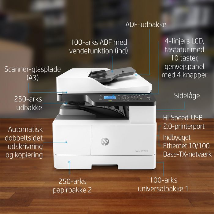 HP LaserJet M443nda Imprimante multifonction A3
