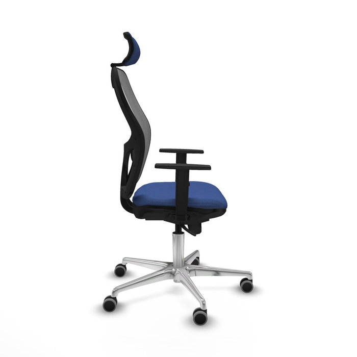 Piqueras y Crespo Chaise de Bureau avec Appui-tête Jorquera Blue marine Piqueras y Crespo Chaise de Bureau avec Appui-tête Jorquera Blue marine