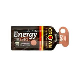 CROWN SPORT NUTRITION Energy Gel Cola + Caféine 40g