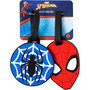 PEERS HARDY Set de 2 étiquettes de bagage Spiderman Marvel en silicone haute qualité - durable et résistant