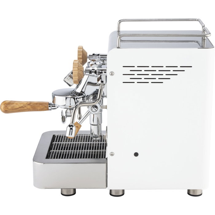 Elba Elba Gentile Machine à espresso blanc RAL9016 Elba Elba Gentile Machine à espresso blanc RAL9016
