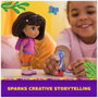 Spin Master Dora - Poupée 15cm et figurine Babouche