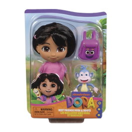 Spin Master Dora - Poupée 15cm et figurine Babouche