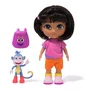 Spin Master Poupée Dora l'Exploratrice 15 cm avec Figurine Babouche et Sac à Dos - Jeu pour Enfant dès 3 Ans