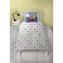 Pokemon Parure de lit Pikachu et ses amis à la plage en microfibre - 1 housse de couette 140 x 200 cm + 1 taie d'oreiller 63 x 63 cm