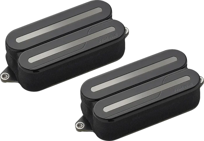 FISHMAN Set de 2 micros humbucker Fluence Modern Open Core Rails - Noir / Black Nickel FISHMAN Set de 2 micros humbucker Fluence Modern Open Core Rails - Noir / Black Nickel