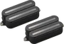 FISHMAN Set de 2 micros humbucker Fluence Modern Open Core Rails - Noir / Black Nickel